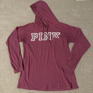 Victoria's Secret PINK Hooded Sweatshirt - Mauve